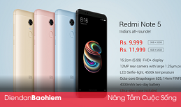 [HẾT HẠN] HOT SALE XIAOMI NOTE 5 GI ...