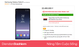 [HẾT HẠN] CHƯƠNG TRÌNH NOTE8 TẶNG L ...