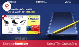 [HẾT HẠN] Siêu phẩm Note 9 quà tặng ...